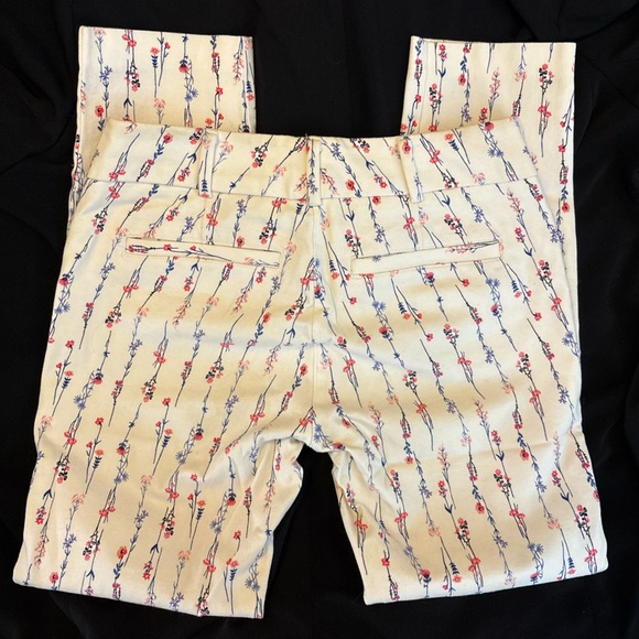 New York & Company Floral Slacks - Picture 2 of 7